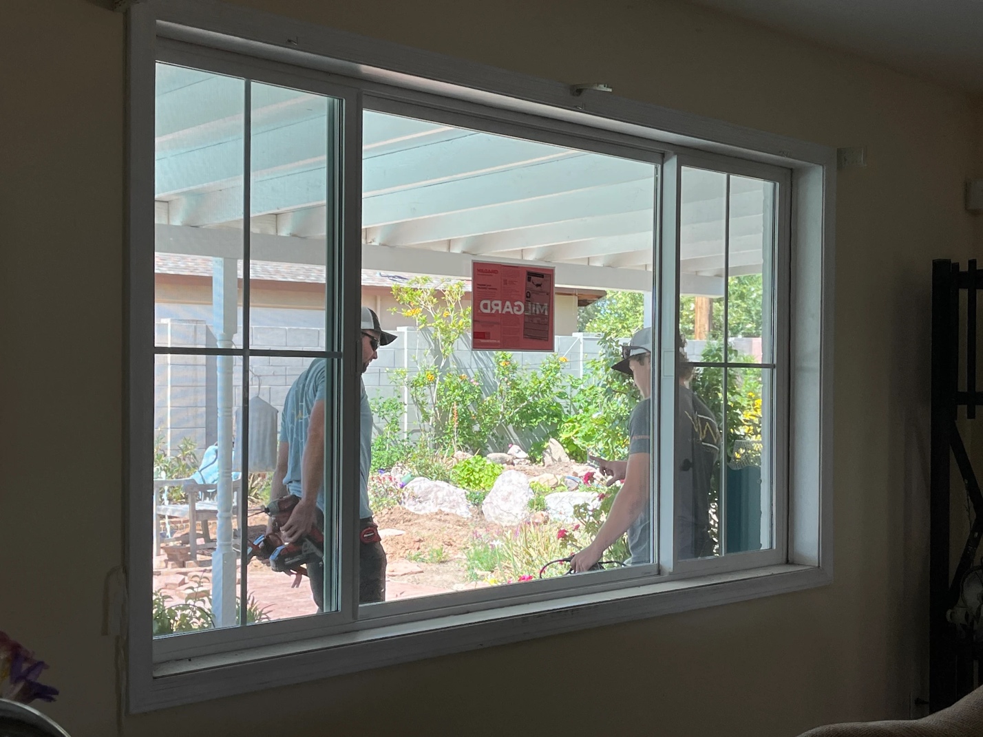 Replacement Window TEchnicians at work