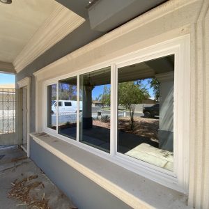 Project 1 after ( PLYGEM sliding vinyl window )_