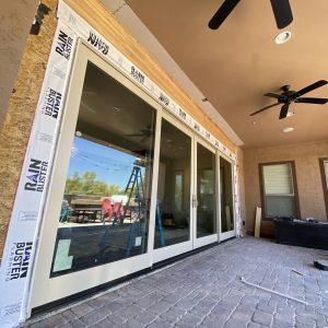 Sliding patio door